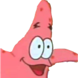 Patrick Star Excited emoji