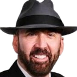 Fedora Cage emoji
