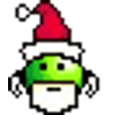 Santa Waving emoji