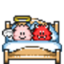Angel Devil In Bed emoji