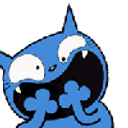 Bluecat Laughing emoji