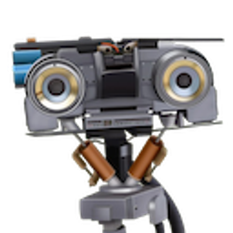 Johnny 5 Short Circuit emoji