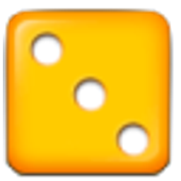 Dice 3 emoji
