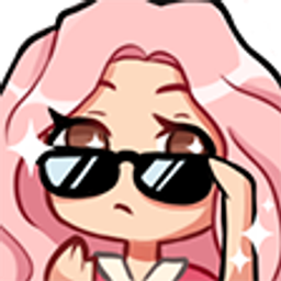 Pink Cool emoji