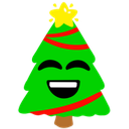 Tree Grin emoji