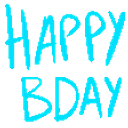 X Happy Bday emoji