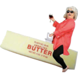 Pauladeen Butter Left emoji