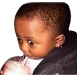 Uncomfy Kid Sippin emoji