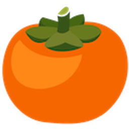 Persimmon emoji