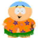 Hawaii Cartman emoji