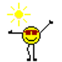 Sunny Wave emoji