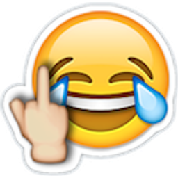 Laugh Crying Fu emoji