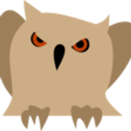 Owl Glare emoji