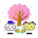 Beer Cherryblossum emoji