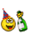 Champagne emoji