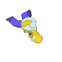 Homer Woop Woop Transparent emoji