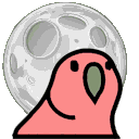 Moonparrot emoji
