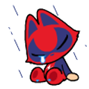 Supercat Cry emoji