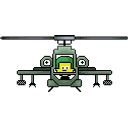 Helicopter Military emoji