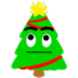 Xmastree Meh emoji