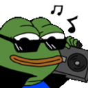 Pepe Boom Box emoji