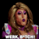 Rpdr Werk Bitch emoji