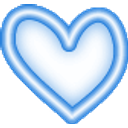 Neon Heart emoji