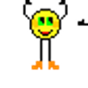 Smiley Waving emoji