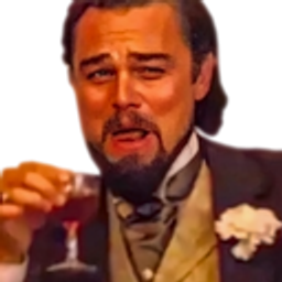 Dicaprio Laughing emoji