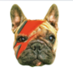 Dog Alien Lightning Face emoji