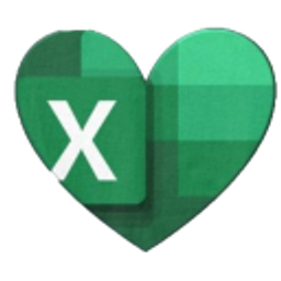 Excel Heart emoji
