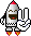 Rocket Peace emoji