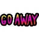Goaway emoji