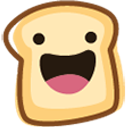 Toast Happy emoji