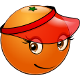 Orange Visor emoji