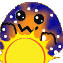 Galaxy Blob Sun emoji