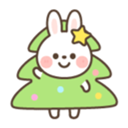 Christmasbunny emoji