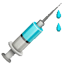 Vaccine Party Syringe emoji