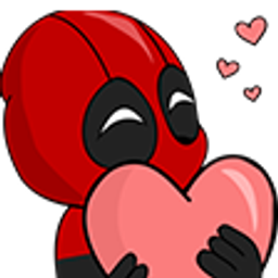 Deadpool Love emoji