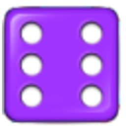 Dice 6 emoji