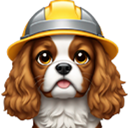 Construction Dog emoji