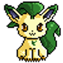 Leafeon Wink emoji