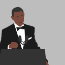Obama Mic Drop emoji