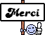 Merci emoji