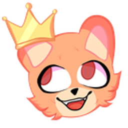 Cat Smile Crown emoji