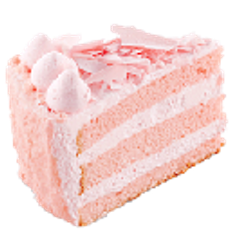 Pink Cake Slice emoji