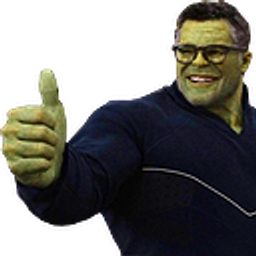 Hulk Thumbsup emoji