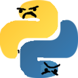 Python Angry emoji