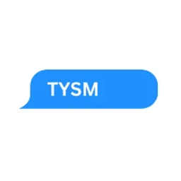 Tysm emoji