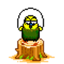 Jumprope Bird emoji